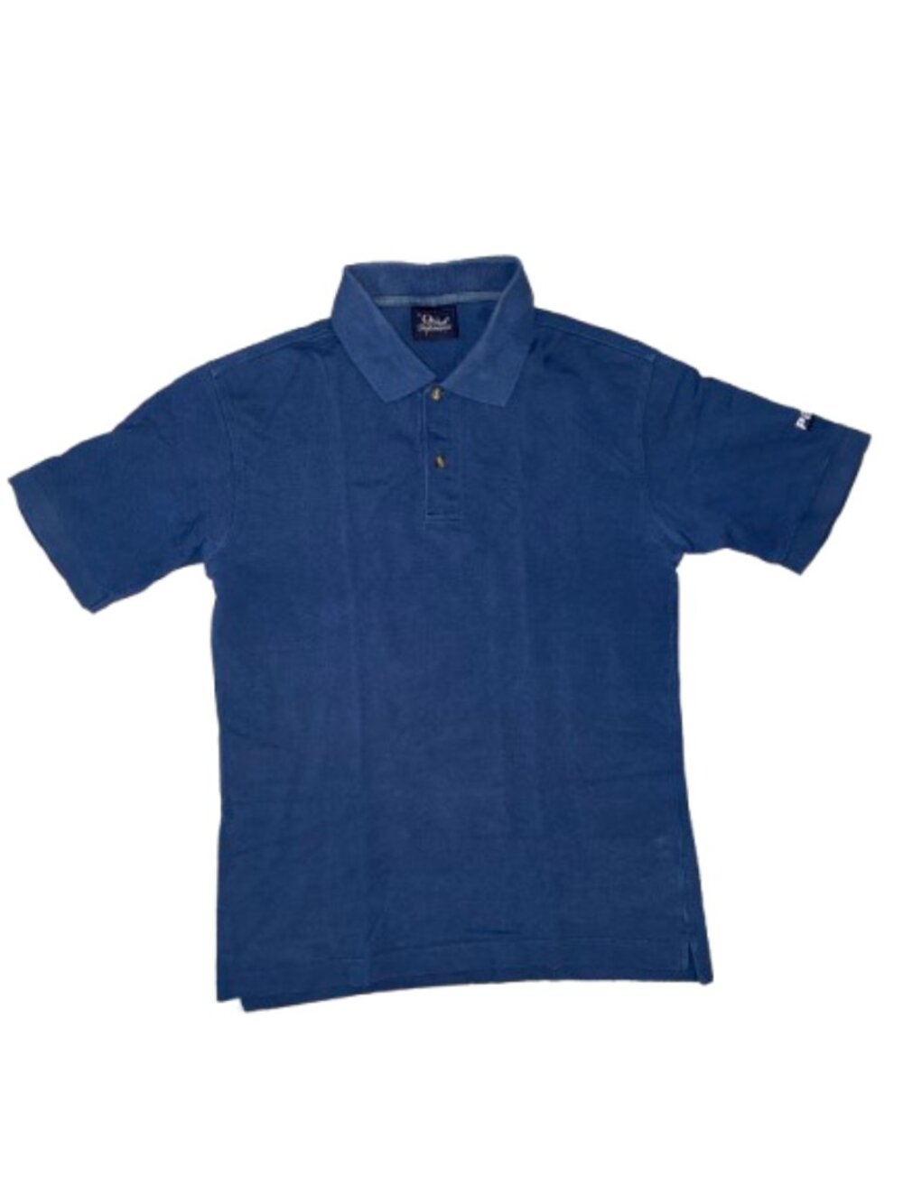 Peak Performance Navy Blue Short Sleeve Polo shirt collared short sleeved